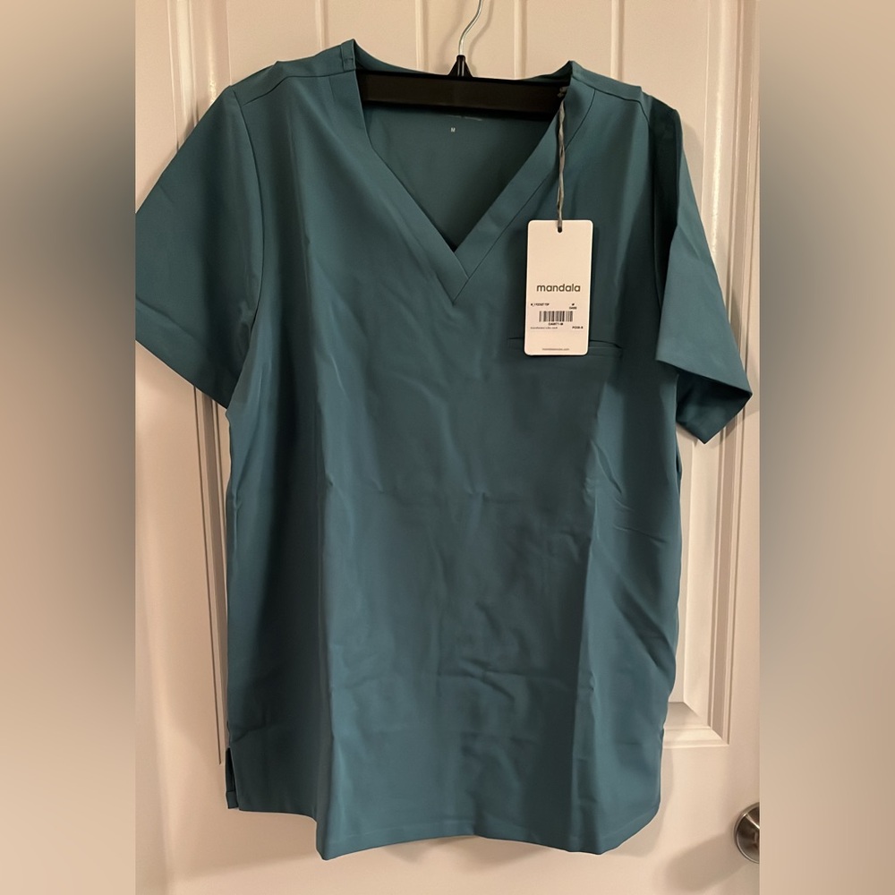 Mandala scrub top